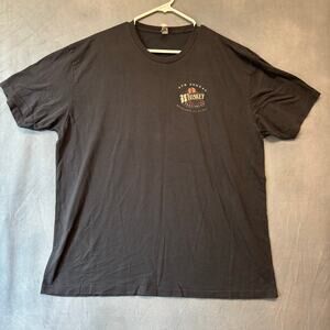 Next Level 6th Annual Whiskey Festival Graphic T-Shirt XXL Streetwear Drinking